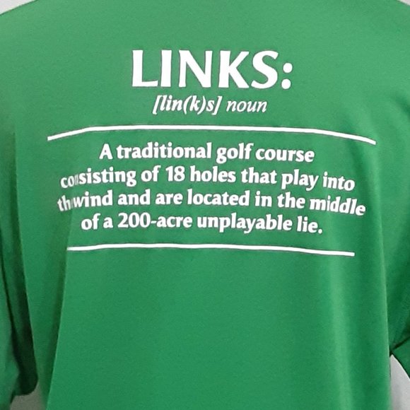 Zorrel Performance Wear Golf Tee Size Medium Unisex - Picture 4 of 5